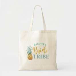 Vrijgezellenfeest Ananas Bride Canvas tas Cadeauob