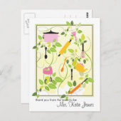 Vrijgezellenfeest Bedankt Post Kaart (Voorkant / Achterkant)