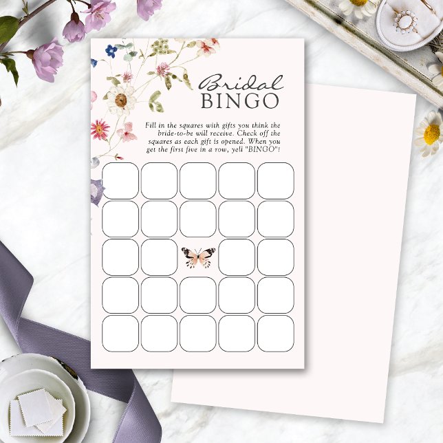 Vrijgezellenfeest Bingo Game (Bridal Shower Bingo Game by Painted Paperie
)