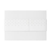 Vrijgezellenfeest blauwe rozen grijze buikband uitnodigingen wikkel (Achterkant Voorbeeld)