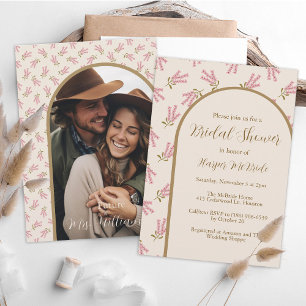 Vrijgezellenfeest Botanische Schattigee Wildflower Kaart