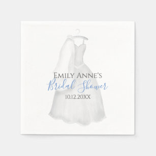 Vrijgezellenfeest bride Cute Wedding Gown Servet