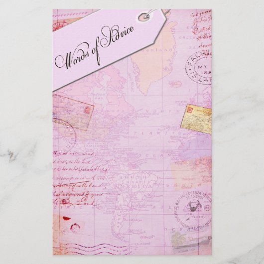 Vrijgezellenfeest briefpapier (Voorkant)