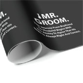 Vrijgezellenfeest Bruidegom Cadeaupapier (Rol Hoek)