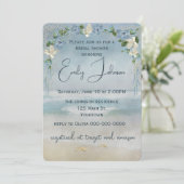 Vrijgezellenfeest bruiloft Arch met Starfish Kaart (Staand voorkant)