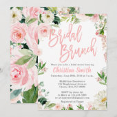 vrijgezellenfeest Brunch Floral Kaart (Voorkant / Achterkant)