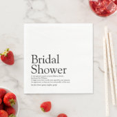 Vrijgezellenfeest Definitie Modern Fun Servet (Insitu)