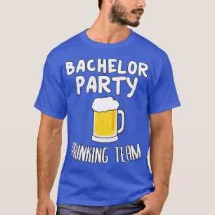 Vrijgezellenfeest Drankteam 10 T-shirt