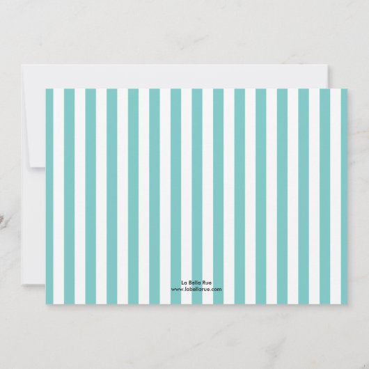 Vrijgezellenfeest Eiffeltoren Kaart (Achterkant)