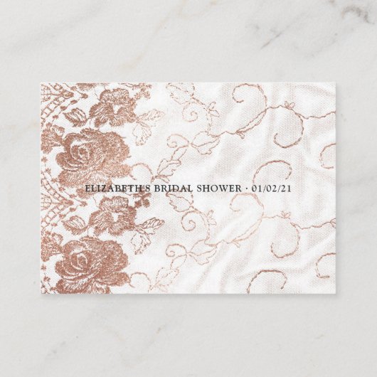 Vrijgezellenfeest- en kalfskammen informatiekaartje (Achterkant)