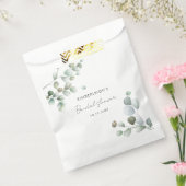 Vrijgezellenfeest Eucalyptus Greenery Script Bedankzakje (Gezegeld)