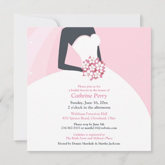 Vrijgezellenfeest Flat Kaart Invitation (Achterkant)