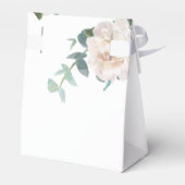 Vrijgezellenfeest florale eucalyptus bedankt bedankdoosjes (Achterkant)