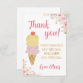 Vrijgezellenfeest Hartelijk dank Bedankkaart (Voorkant / Achterkant)