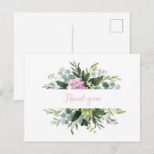 Vrijgezellenfeest Hartelijk dank Briefkaart (Voorkant / Achterkant)