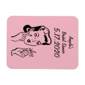 Vrijgezellenfeest Herinnering of Keepsake Magnet Magneet (Horizontaal)