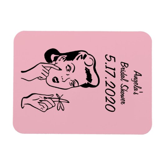 Vrijgezellenfeest Herinnering of Keepsake Magnet Magneet (Horizontaal)