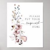 Vrijgezellenfeest in de natuur poster (Voorkant)