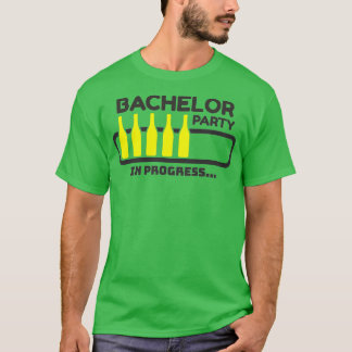 Vrijgezellenfeest in uitvoering 5 t-shirt