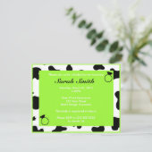 vrijgezellenfeest kaart (Staand voorkant)