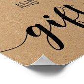 Vrijgezellenfeest Kaarten en cadeautjes Poster (Hoek)