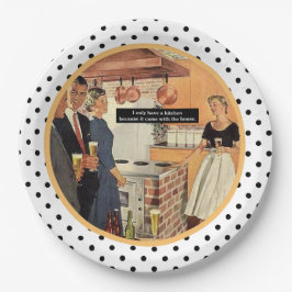 Vrijgezellenfeest Keuken Cocktails Grappig Papieren Bordje