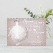 Vrijgezellenfeest kleeduitnodiging kaart (Staand voorkant)