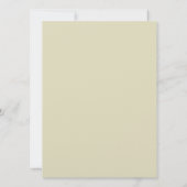 Vrijgezellenfeest  Lijst Kaart (Achterkant)