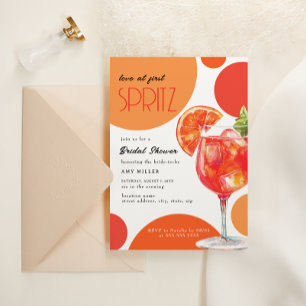 Vrijgezellenfeest Love bij First Spritz Kaart