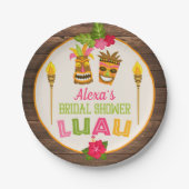 Vrijgezellenfeest Luau - Bord papier (Voorkant)