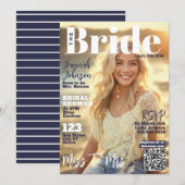 Vrijgezellenfeest Magazine Hoesje Kaart (Voorkant / Achterkant)