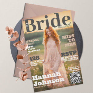 Vrijgezellenfeest Magazine Hoesje Kaart