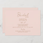 Vrijgezellenfeest met fijne blindheid en gouden te kaart (Voorkant / Achterkant)