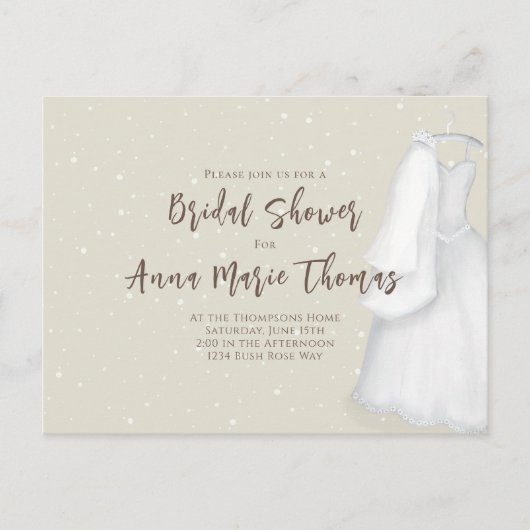 Vrijgezellenfeest minimalistisch simpele bruiloft briefkaart (Voorkant)