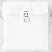 Vrijgezellenfeest Naam Tag Stickers (Tas)