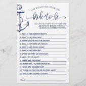 Vrijgezellenfeest Nautisch anker (Voorkant)