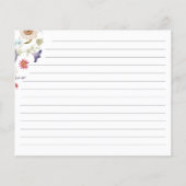 Vrijgezellenfeest Ontvangkaart (Achterkant)