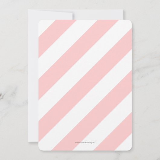 Vrijgezellenfeest Ooh La La Macaron Kaart (Achterkant)