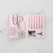 Vrijgezellenfeest Paris Passport Invitation (Binnen)