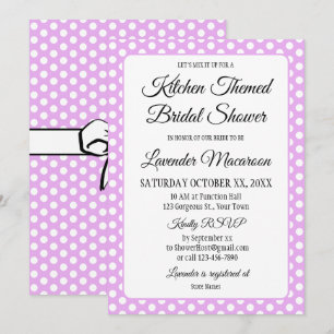 Vrijgezellenfeest Polka Dots Bows Lavendel