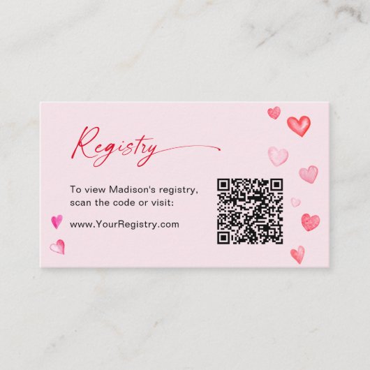 Vrijgezellenfeest QR-coderegistratie van de valent Informatiekaartje (Voorkant)