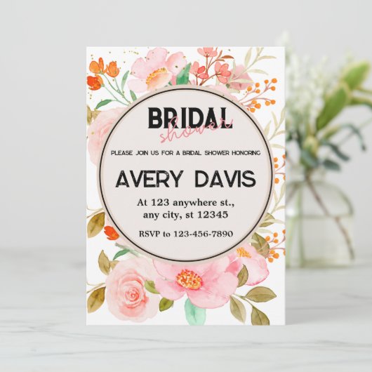 Vrijgezellenfeest rode, gele en roze rozen kaart (Staand voorkant)