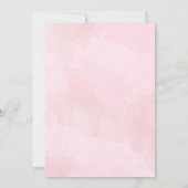 Vrijgezellenfeest rode, gele en roze rozen kaart (Achterkant)