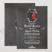 vrijgezellenfeest Roos Kaart (Voorkant / Achterkant)