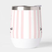 vrijgezellenfeest | Roze strepen | Naam en locatie (Links)