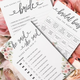 Vrijgezellenfeest spel Hij zei dat ze gokte