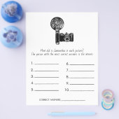 Vrijgezellenfeest spel raden de leeftijd bruiloft flyer (Enkel)