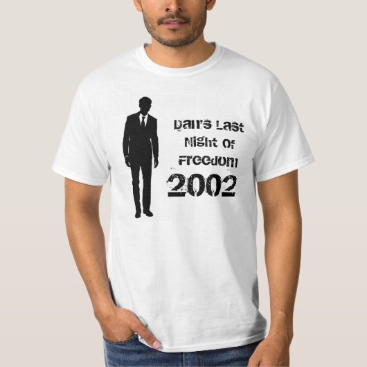 vrijgezellenfeest T-shirt (Voorkant)