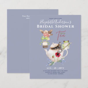 Vrijgezellenfeest Tea Party Invitations Cute Fun