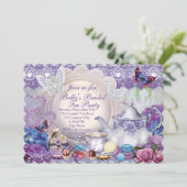 Vrijgezellenfeest Tea Party Kaart (Staand voorkant)